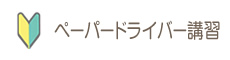 ペーパードライバー講習 ペーパードライバー講習